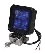 Darbo žibintas LED 8W 720lm kvadratinis 10/12/36V mėlynas 101.8x42.5x70mm platus spindulys Kramp LA22817B