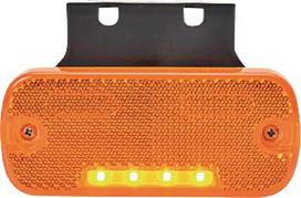 Gabaritinis žibintas LED stačiakampis 12-24V 105.4x45x11.8mm Kramp LA30104
