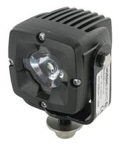 Darbo žibintas LED 6W 550lm kvadratinis 12/24V skaidrus prisukamas 74x74x60mm Deutsch 2 kontaktų labai platus spindulys 1 LED Capella N10 by Nordic Lights LAN10LED