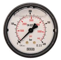 Manometras Ø63 0-400 bar 1/4" galinis prijungimas MA63400B04PLGF