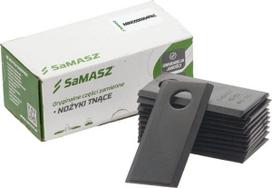Šienapjovės peilių komplektas, 12 vnt., 102 × 46 × 3 mm, tiesūs, MINO000004PAC