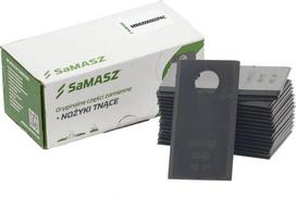 Šienapjovės peilių komplektas, 18 vnt., 96 × 48 × 3 mm, tiesūs, MINO000002PAC