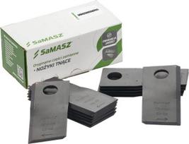 Šienapjovės peilių komplektas, 6 kairiniai ir 6 dešininiai, 115 × 49 × 4 mm, MINO000006PAC