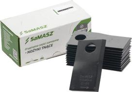 Šienapjovės peilių komplektas, 12 vnt., kairiniai, 105 × 49 × 4 mm, MINO000007PAC