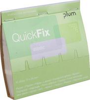 QuickFix Elastic Fabric pleistrų papildymas 45 vnt. PLUM5512