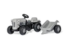 Pedalinis traktorius su priekaba Little Grey Fergie, nuo 2,5 m., rollyKid (Rolly Toys) R01494