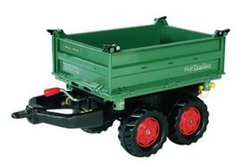 Priekaba Fendt, žalia/raudona, nuo 3 m., rollyMega (Rolly Toys) R12220