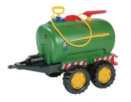 Srutvežio cisterna John Deere Jumbo, žalia/geltona, nuo 3 m., rollyTanker (Rolly Toys) R12275
