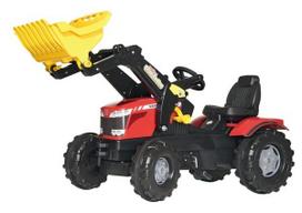 Pedalinis traktorius su priekiniu krautuvu Massey Ferguson 7726, nuo 3 m., rollyFarmtrac (Rolly Toys) R61113