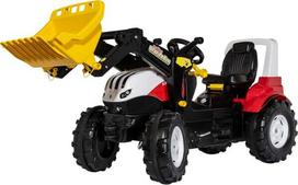 Pedalinis traktorius Steyr 6300 TERRUS CVT su priekiniu krautuvu R730001