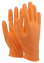 Vienkartinės nitrilinės pirštinės Gentle Grip, oranžinės, dydis M, 100 vnt., RX84ORGDPM
