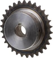 Vienguba žvaigždutė 30 dantų 1/2" grandinei 08 B-1 skylė 25 mm Kramp SE123025
