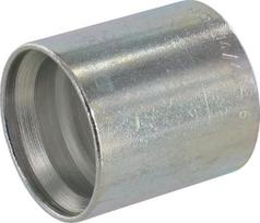 Antgalis 82x75.2 mm DN50 plienas cinkuotas balta pasyvacija Alfagomma SFA4S50