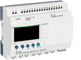 Išmanioji relė 12VDC, 16I, 10O, Zelio Logic SR3B261JD