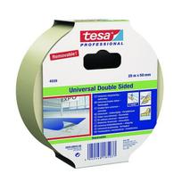 Dvipusė lipni juosta 4939 nuimama, 50mmx25m, Tesa® T049390000600