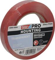 Montavimo juosta PRO skaidri 25m x 19mm T669650000200