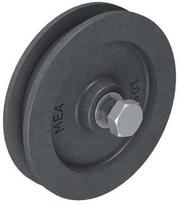 Vartų ratukai, ketaus, 90mm, atskiri TB11330439