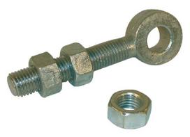 Vartų akis 7" x 1"–1" cinkuota TO8251F