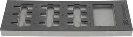 Poroloninis įdėklas Hex galvučių rinkiniui 1/2", 9 vnt. TT850504