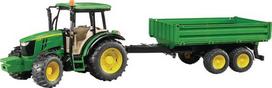 John Deere 5115M su priekaba U02108