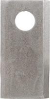 Kairysis vejapjovės peilis Kramp VF16503465KR, 96 × 48 × 4 mm, skylė 19 mm, tinka Deutz-Fahr / BCS