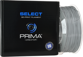 PrimaSelect PETG plastikas 1.75mm 1kg - Grey
