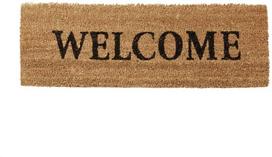 Kodustaar Stačiakampis kokoso pluošto durų kilimėlis su užrašu „Welcome“