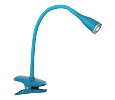 Rabalux 4195 - LED stalinė lempa su spaustuku JEFF LED/4,5W/230V mėlyna