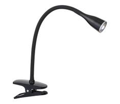 Rabalux 4197 - LED Stalinė lempa su spaustuku JEFF LED/4,5W/230V juoda