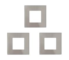 Eglo 94735 - Rinkinys 3 vnt. LED įleidžiamų šviestuvų FUEVA LED/2,7W/230V