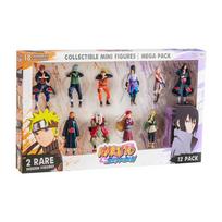 NARUTO SHIPPUDEN FIGURES -12 PACK DELUXE EDITION, FIHPKWNSH2080A