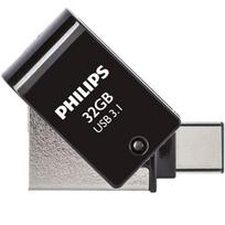 USB laikmena PHILIPS USB 3.1 | USB-C Flash Drive Midnight black 32GB