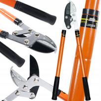 Teleskopinės genėjimo žirklės black 53604, oranžinės