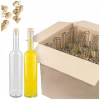 20x 500ml Futura butelki su krepšiu alkoholiniams gėrimams