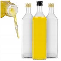 10x Stiklinės butelės Marasca 1000 ml su dozatoriumi