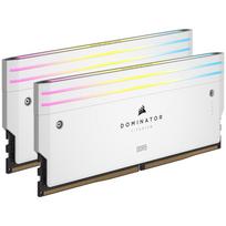 Corsair Dominator Titanium DDR5-6000 RAM, CL30, XMP – 32GB Dual-Kit, white