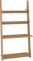 Rašomasis stalas Rack RAC-01 su lentyna – ąžuolas Artisan, moderni nešiojamojo kompiuterio darbo vieta