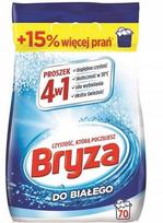 Bryza balti skalbimo milteliai, 70 skalbimų 4,55 kg