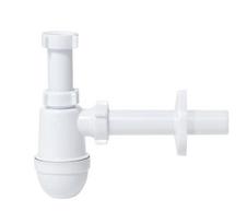 Skalbyklės pusiau sifonas baltas 32 mm, 32 mm