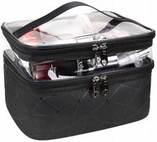 Moterų Kelionių Kosmetikos Organizatorius Vanity Case Black J1