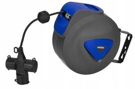 Automatinis elektros prailgintuvas su būgnu, 15m, 3x1,5mm²