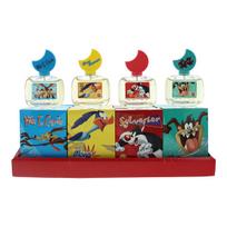 Set Looney Tunes: Wile E. Coyote, Eau De Toilette, For Boys, 5 pcs + Ty The Tazmanian Devil, Eau De Toilette, For Boys, 5 pcs + Sylvester, Eau De Toilette, For Boys, 5 pcs + Road Runner, Eau De Toilette, For Boys, 5 pcs