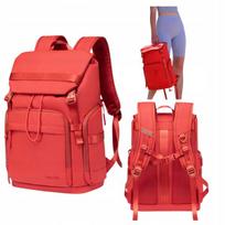 Raudona jaunimo miesto kuprinė, atspari vandeniui, skirta 15,6" nešiojamam kompiuteriui, 17 l, aktyvioms moterims. SUPER FIVE FB723 Red