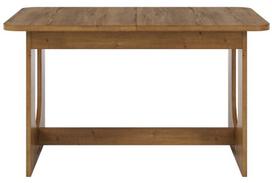 TERAMO tamsios ąžuolo imitacijos išskleidžiamas valgomojo stalas – modernus stačiakampis MDF stalas, 140–200 cm