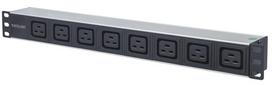 Power strip rack 1U 110V-250V/16A C19 socke