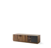RADIUM 25 TV spintelė – Columbia riešutas EVO / juoda satino apdaila