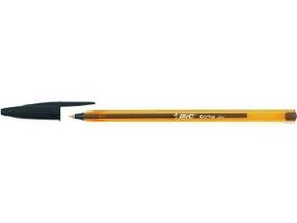 Cristal Fine 1 mm juodos spalvos rašiklis
