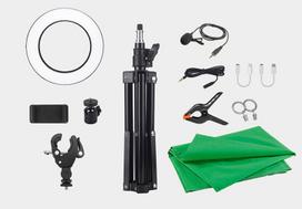 Žiedinis LED šviestuvas Easypix My Studio Kit for Creators