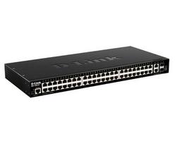 D-LINK DGS-1520-52/E Managed L3 10G Ethernet Switch (100/1000/10000) 1U, Black