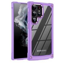 Rugged Heavy Duty Bumper Case For Samsung S25 S24 S23 S22 S21 Plus Ultra 5G Hybrid Shockproof Armor Clear Cover Samsung S21 Ultra juoda